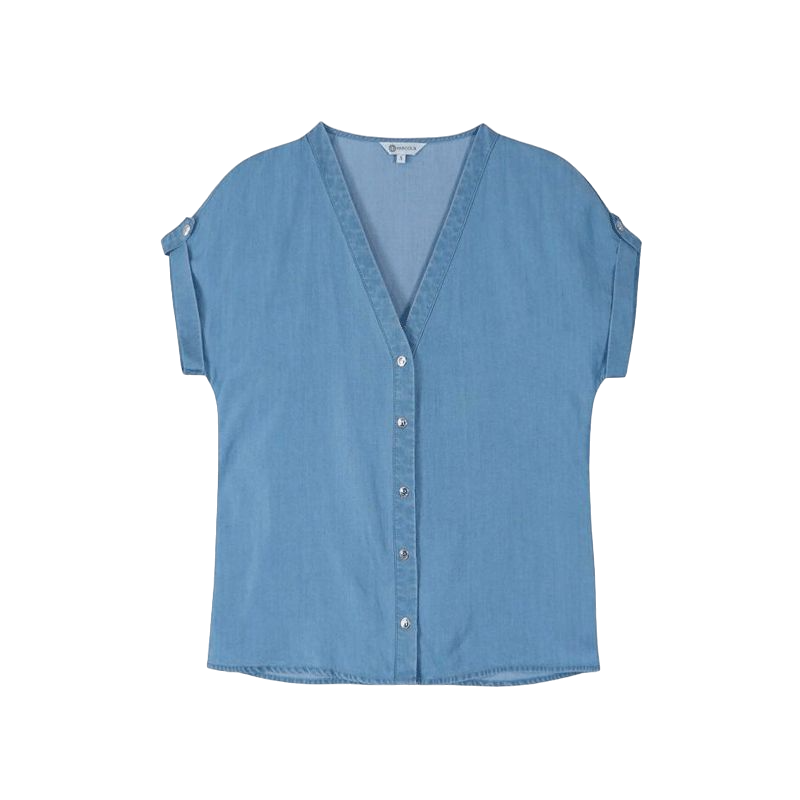 Harcour - Shaina WE denim women's blouse | - Ohlala