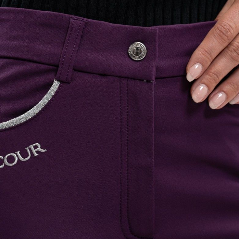 Harcour - Women's Jaipur fig fleece riding breeches | - Ohlala