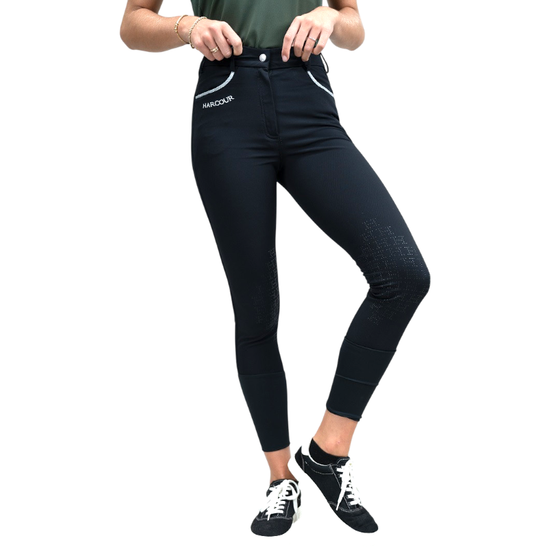 Harcour - Damen Reithose Jaltika schwarz | - Ohlala