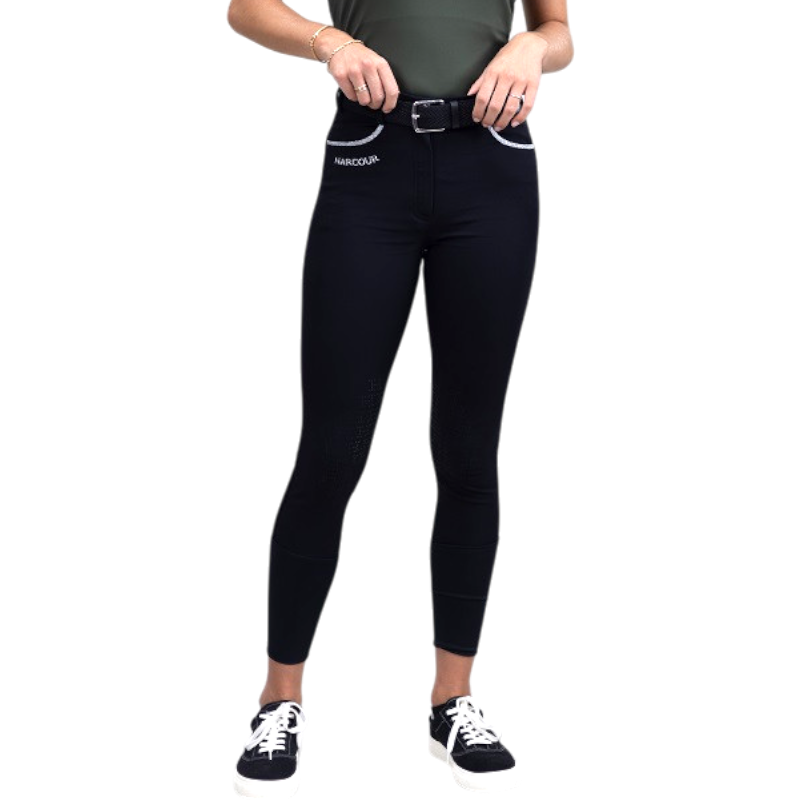 Harcour - Pantalon d'équitation femme Jaltika noir | - Ohlala