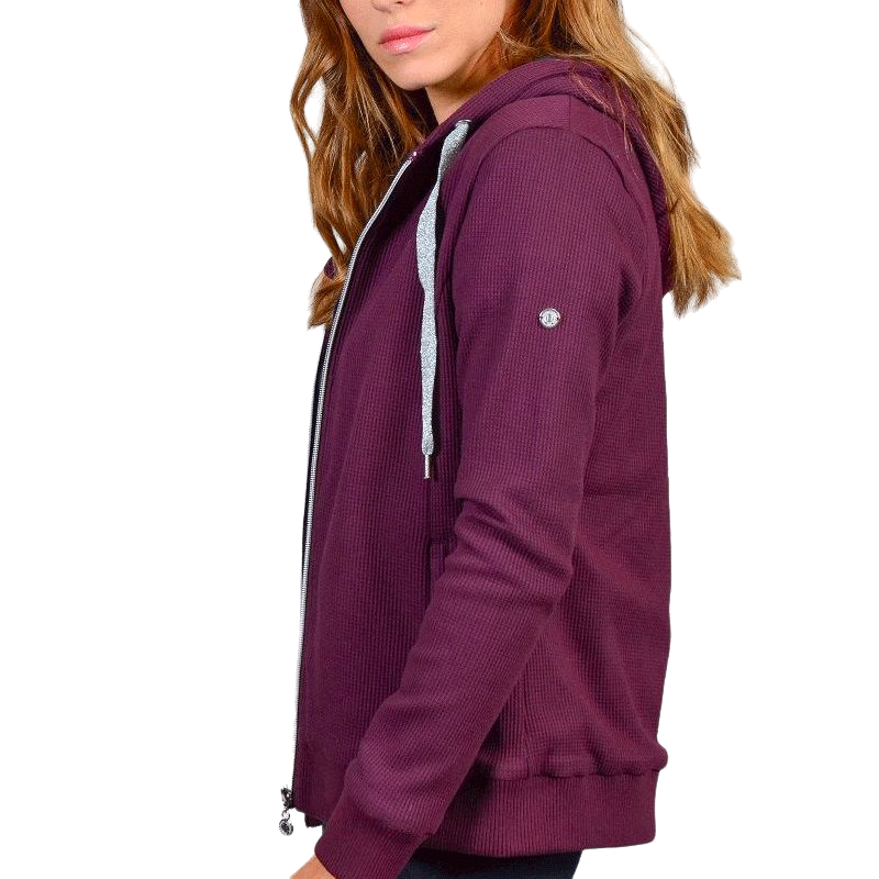 Harcour - Sweat à capuche femme Swai violine