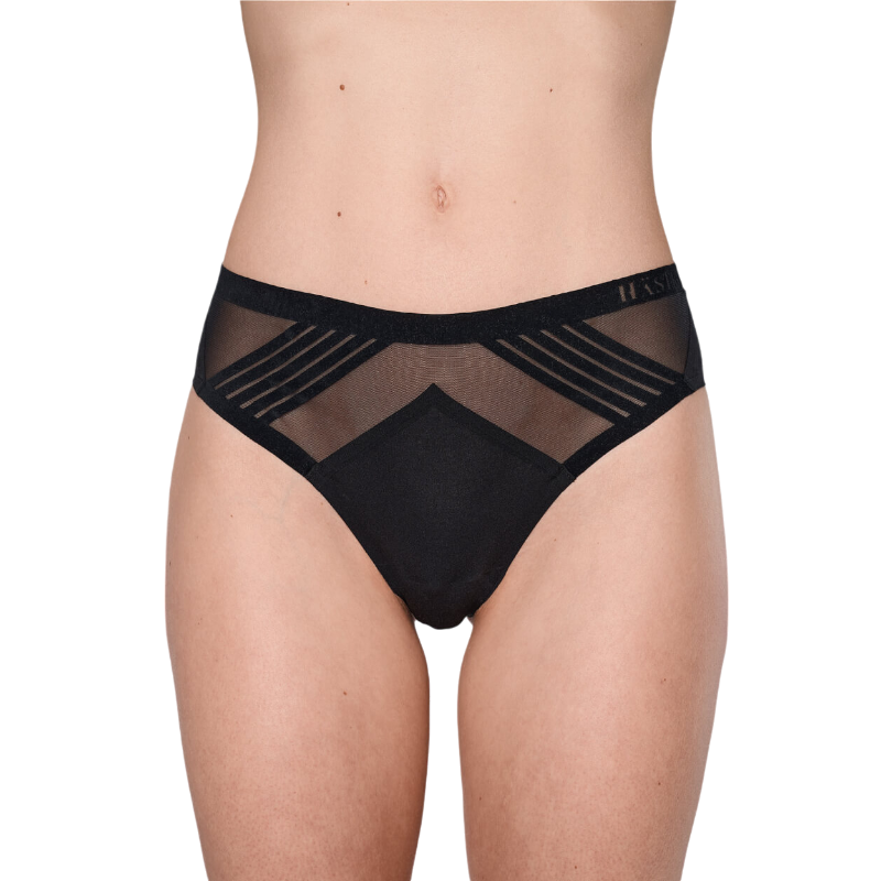 Hästko - Culotte Tanga n°23 noir | - Ohlala