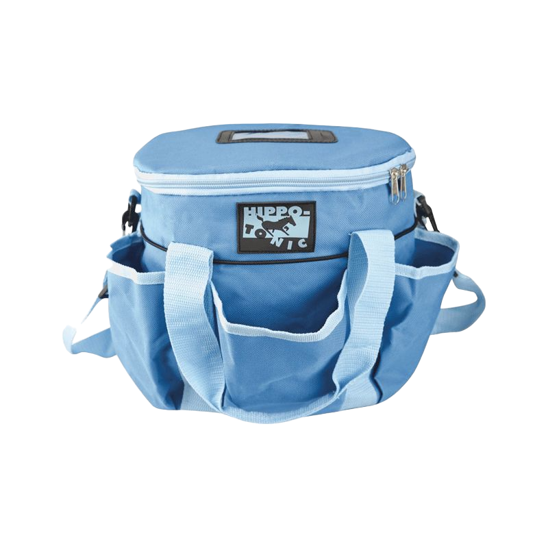 Hippotonic -Sac + Kit de pansage 3 en 1 bleu | - Ohlala