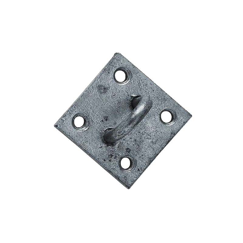 Hippotonic - Anilla de amarre galvanizada sobre placa | - Ohlala