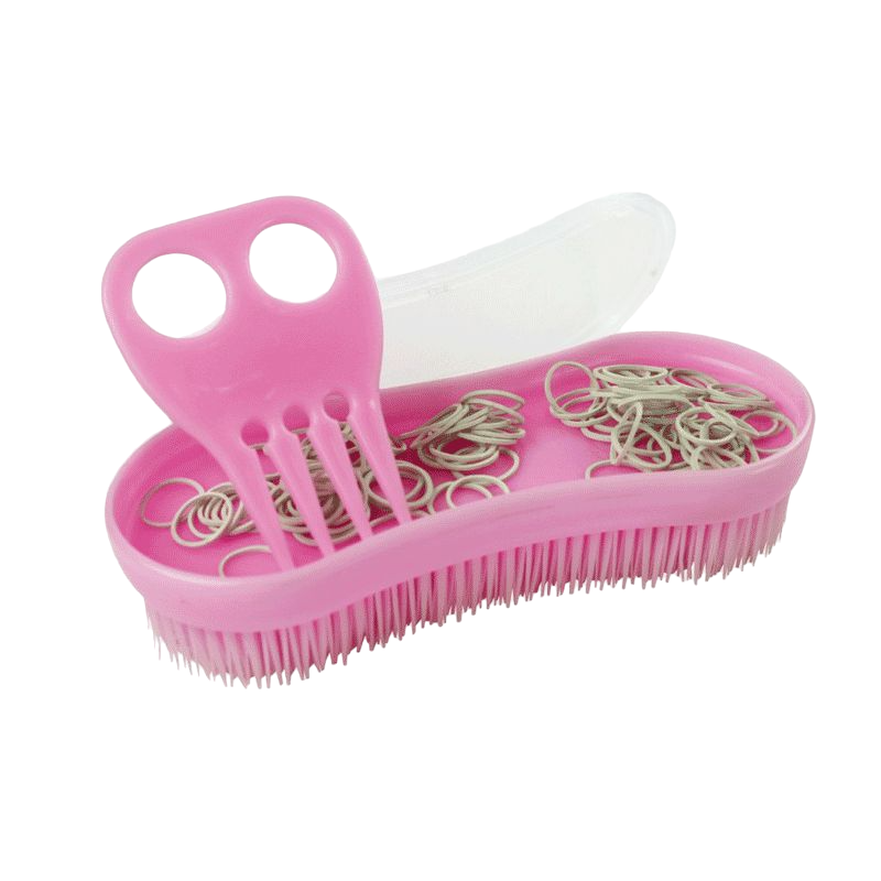 Hippotonic - Cepillo para trenzar rosa | - Ohlala