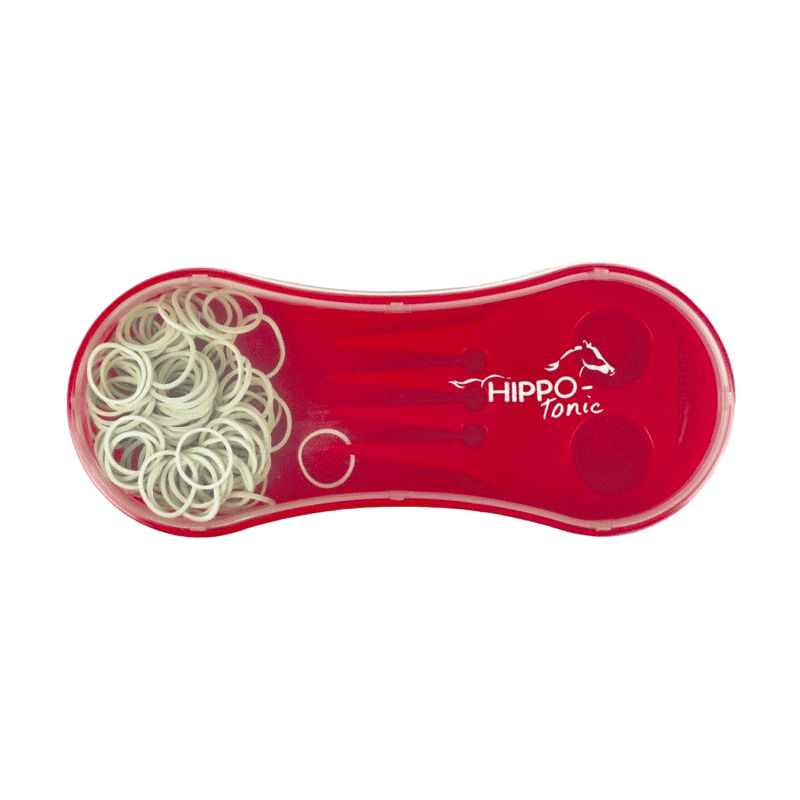 Hippotonic - Cepillo para trenzar rojo | - Ohlala