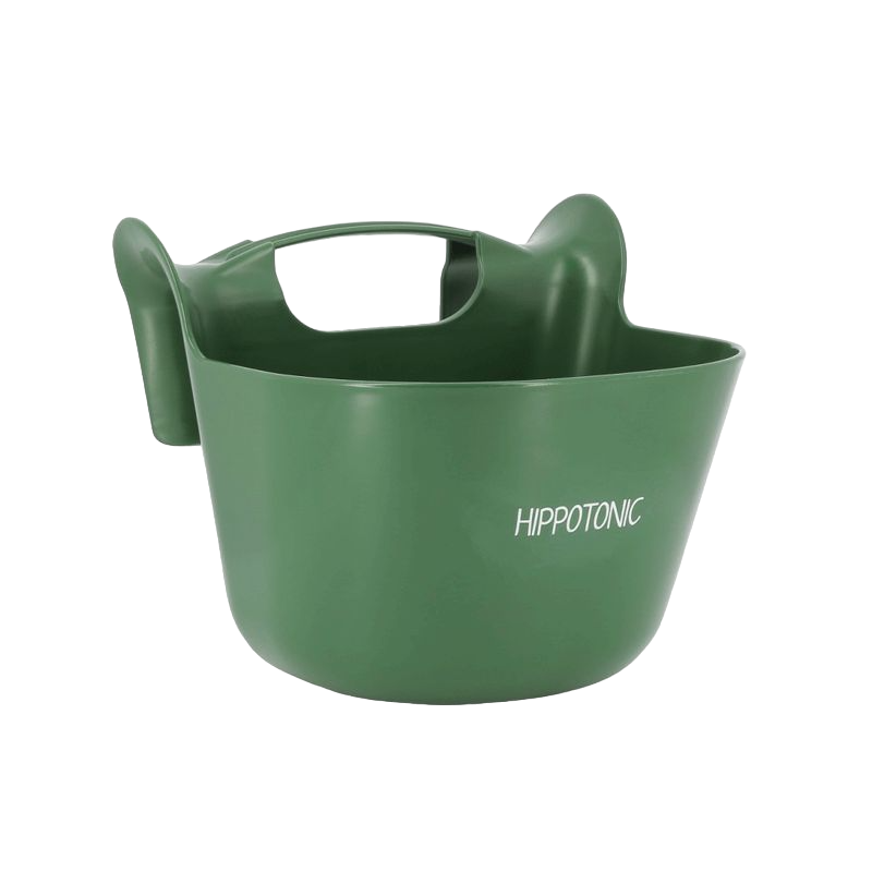 Hippotonic - Mangeoire portative à crochets vert | - Ohlala