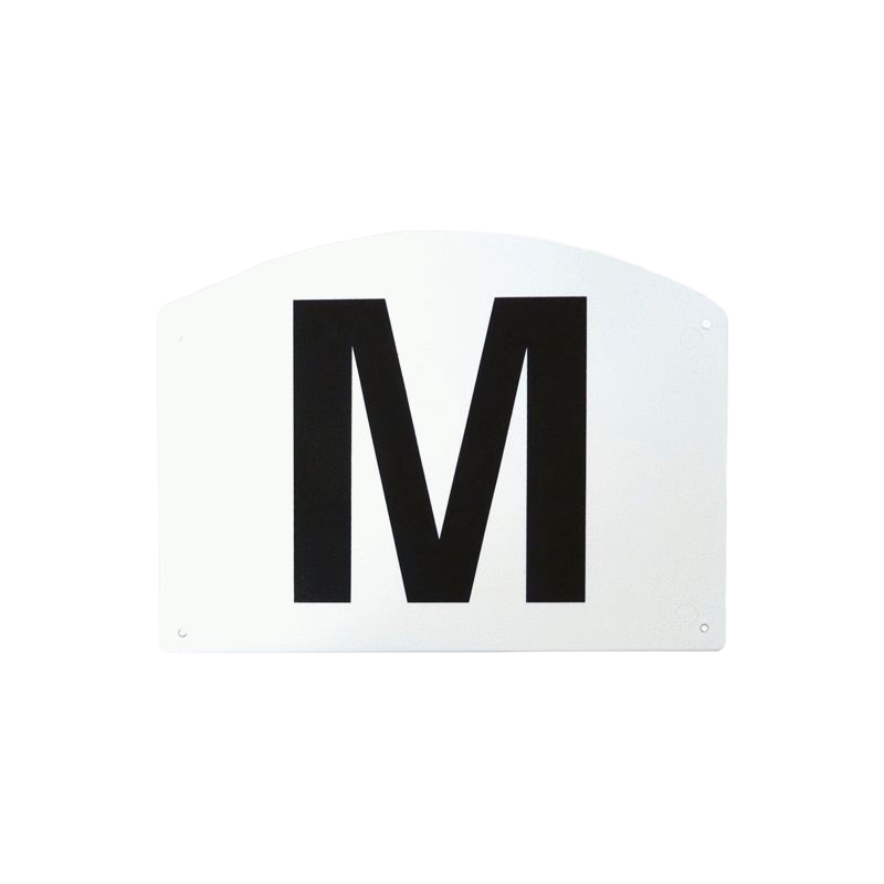 Hippotonic - Set de 12 lettres de manège support plastique | - Ohlala