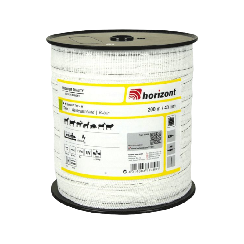 Horizont - Cinta Farmer 20mm/200m blanca | - Ohlala