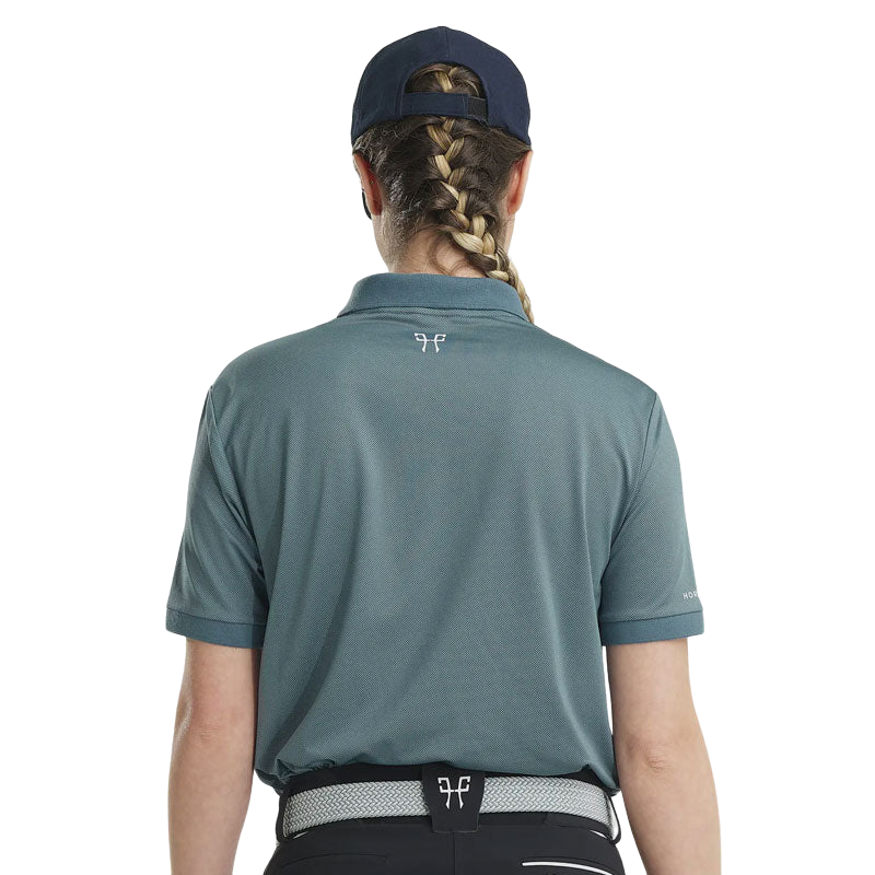 Horse Pilot - Unisex short-sleeve polo Atlas cloudy blue | - Ohlala