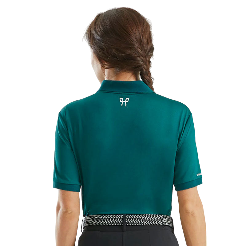 Horse Pilot - Kurzarm-Poloshirt unisex Atlas green morocco | - Ohlala