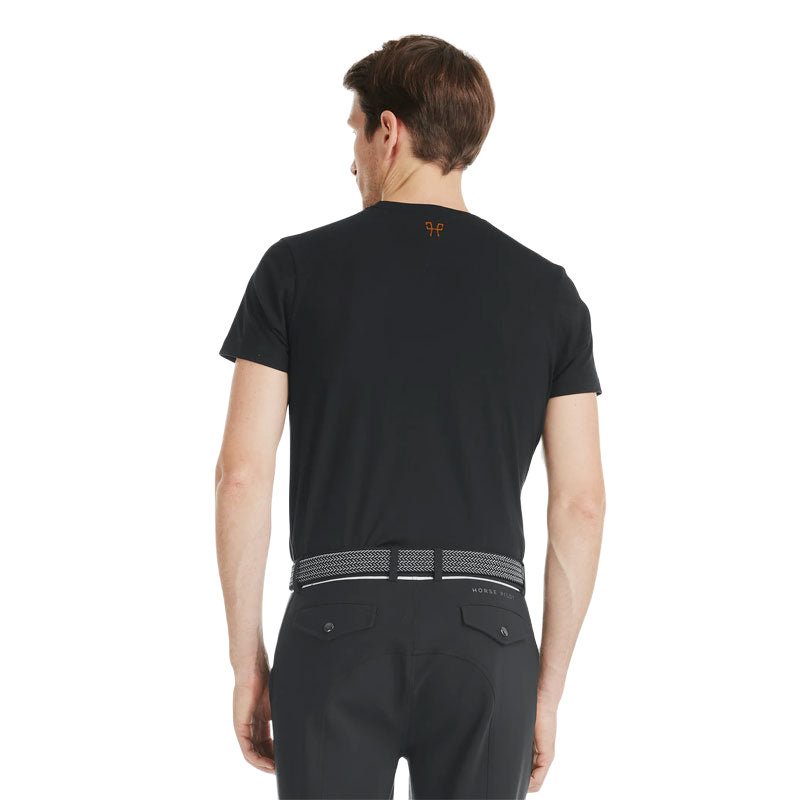 Horse Pilot - Men's short-sleeve Team shirt black | - Ohlala