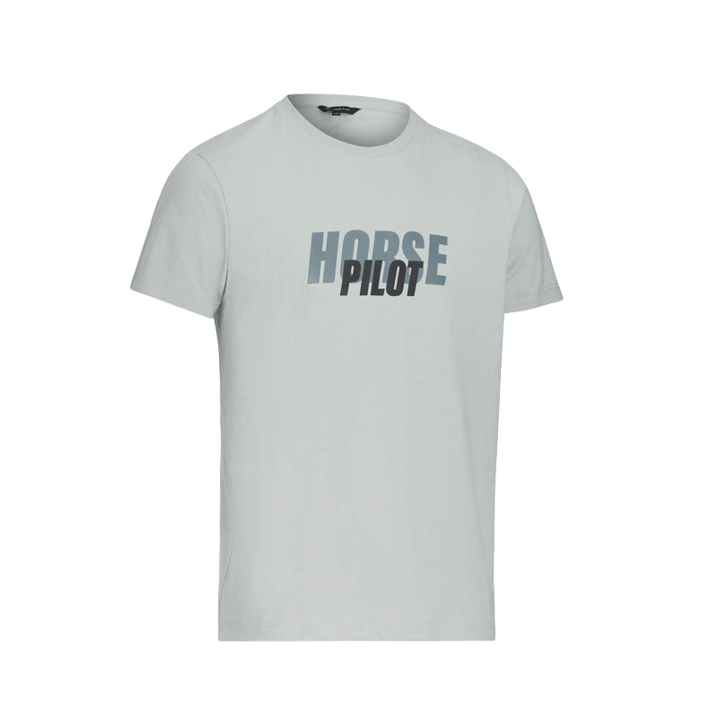 Horse Pilot - メンズ半袖Tシャツ Team shirt ライトグレー | - Ohlala