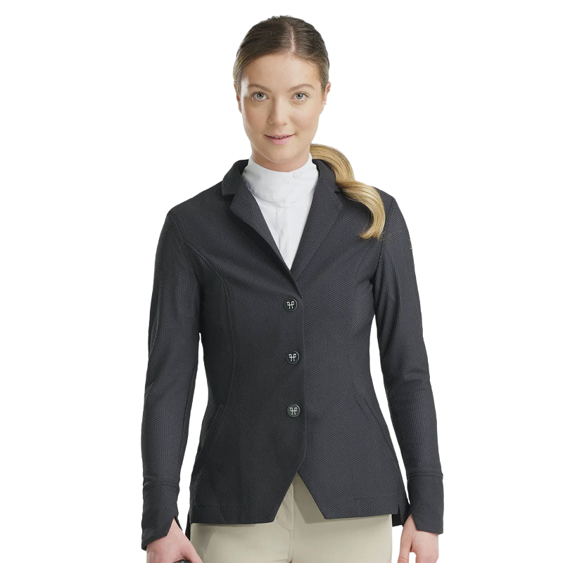 Horse Pilot - Giacca da concorso donna Aeromesh grigio | - Ohlala
