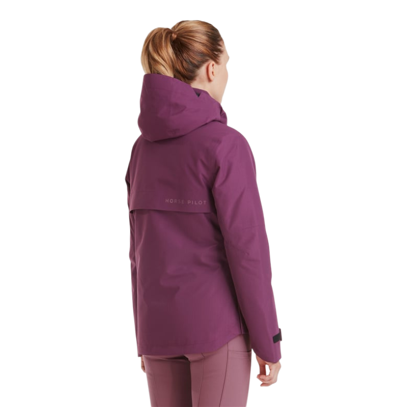Horse Pilot - Women's long sleeve coat Essential dark purple | - Ohlala