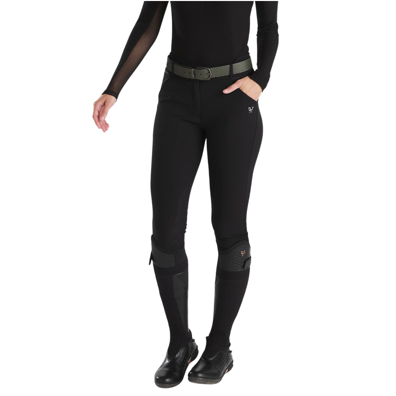 Horse Pilot - Pantalon d'équitation femme X-Prime noir