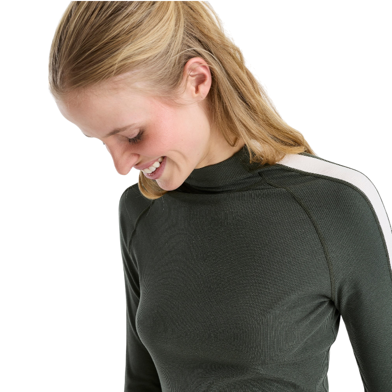 Horse Pilot - T-shirt maniche lunghe anti UV donna Solaris forest night