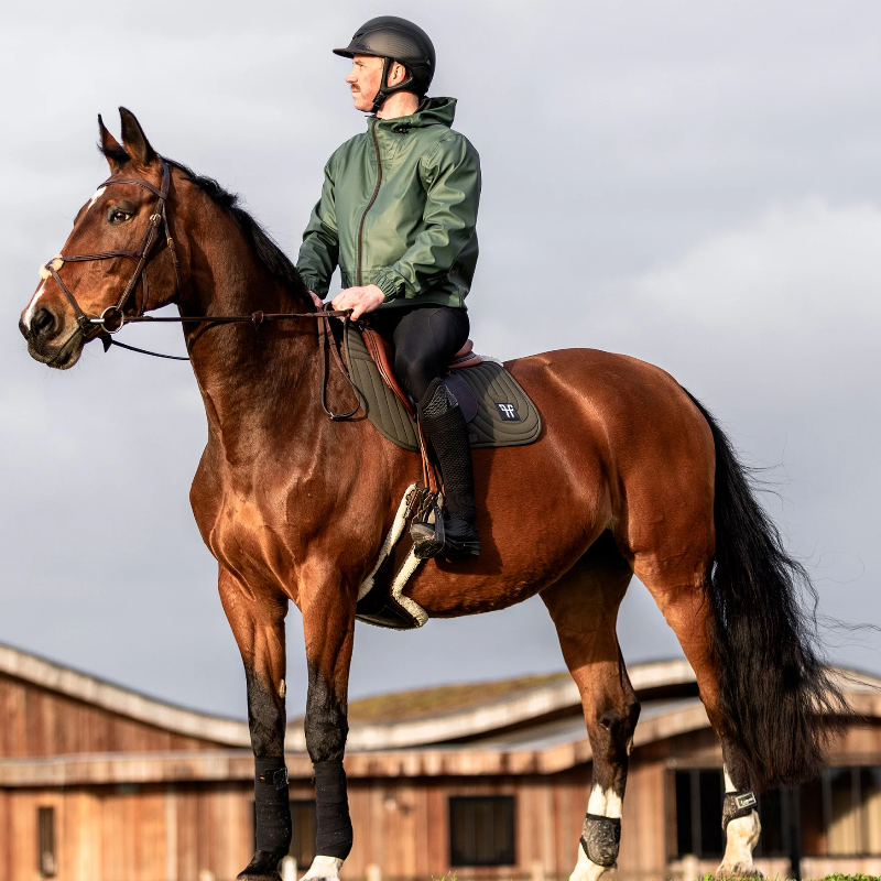 Horse Pilot - Tapis de selle Ergonomic forest night
