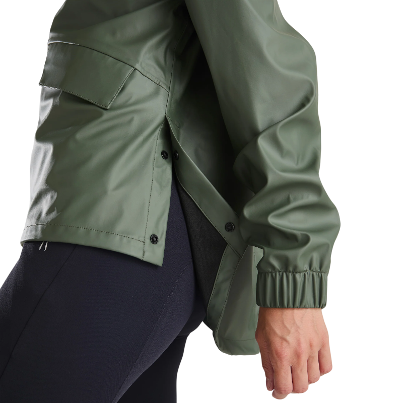 Horse Pilot - Veste de pluie femme Short Raintech forest night