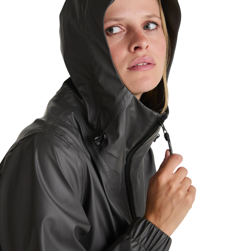 Horse Pilot - Veste de pluie femme Short Raintech iron
