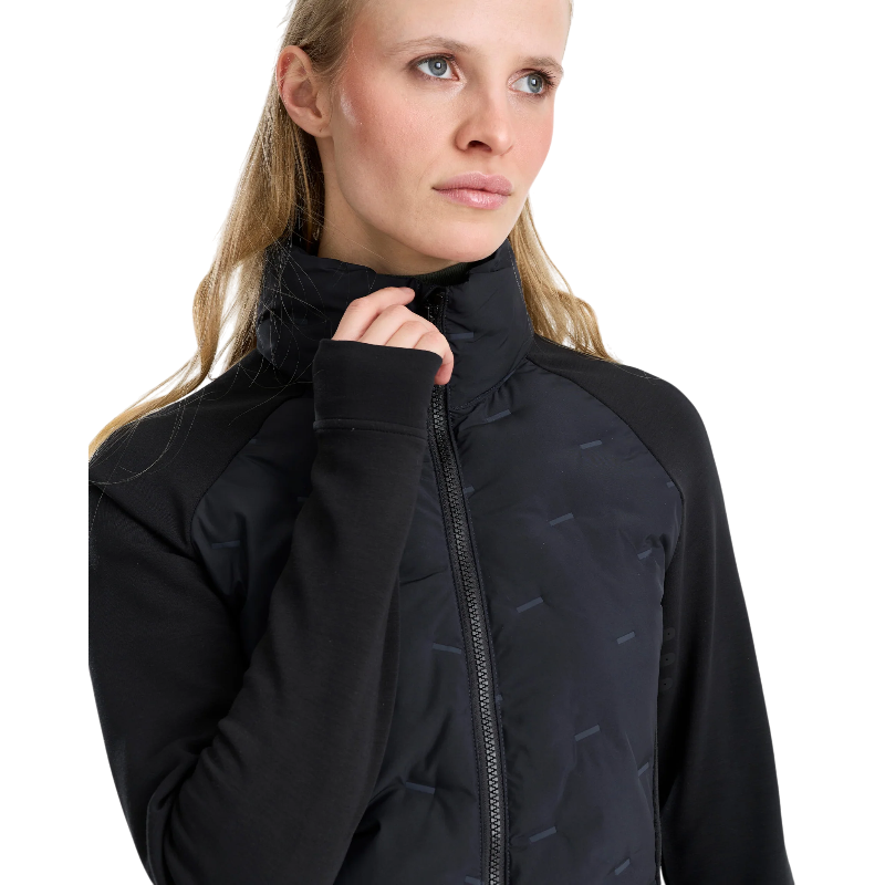 Horse Pilot - Chaqueta manga larga mujer Pulse Hybrid negro