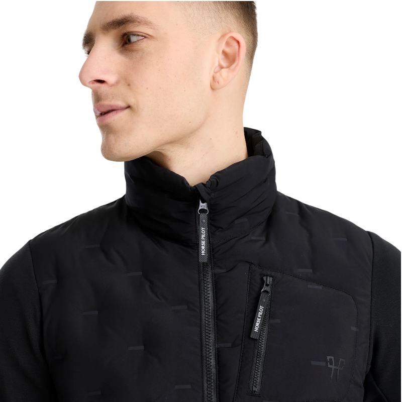 Horse Pilot - Veste manches longues homme Pulse Hybrid noir