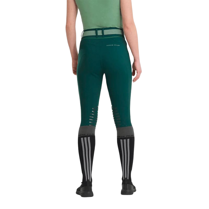 Horse Pilot - Women's X-Aerotech Green Morocco Riding Breeches | - Ohlala