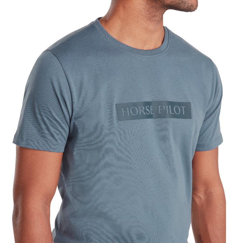 Horse Pilot - T-shirt manches courtes homme Team 2.0 vintage indigo