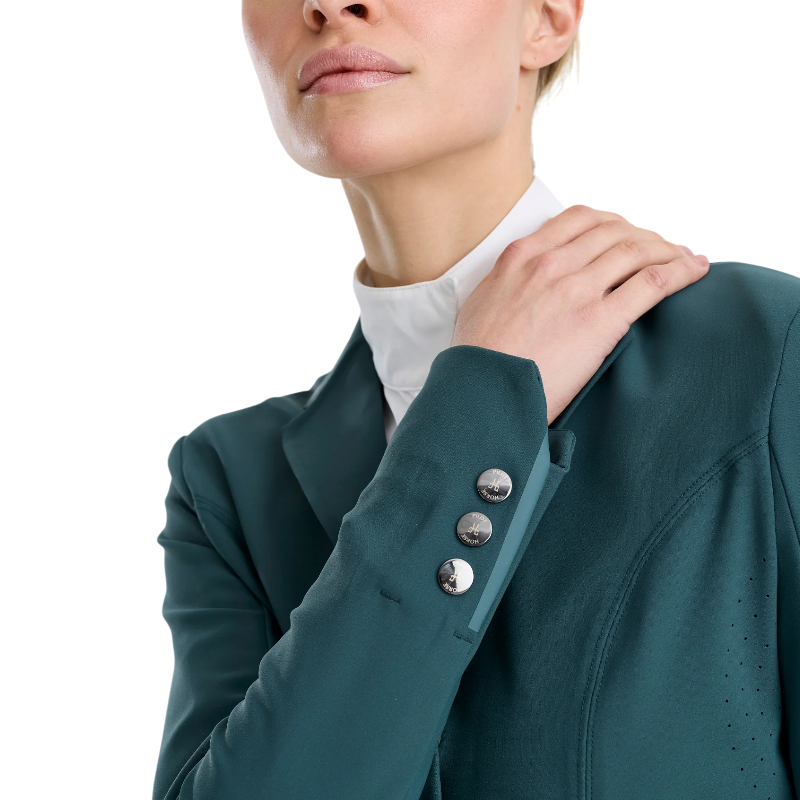 Horse Pilot - Chaqueta de concurso mujer Aeromade balsam green logo verde