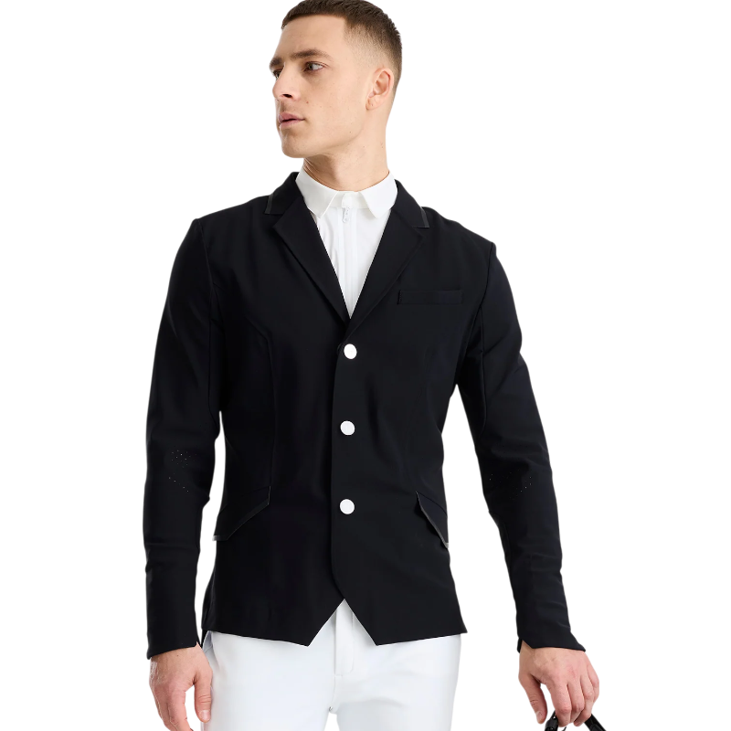Horse Pilot - Veste de concours homme Aeromade noir logo noir