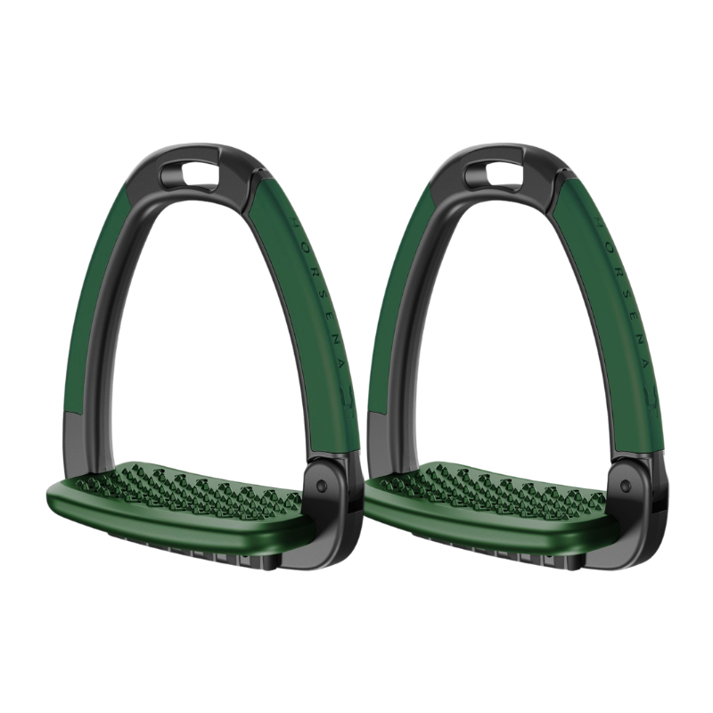 Horsena - Etriers de sécurité Swap 2.0 vert | - Ohlala