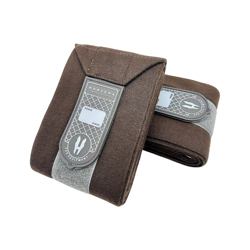 Horsena - Bandes de repos 4m brun (x2) | - Ohlala