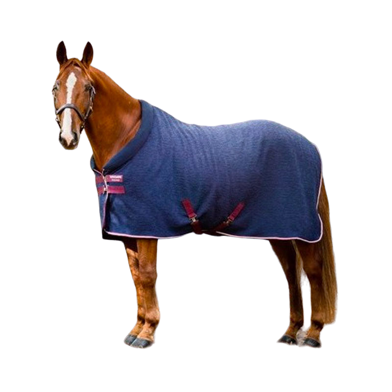 Horseware - Cosy Cooler Textured Fleece Rug Navy | - Ohlala