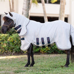 Horseware - Amigo Ripstop Fly Sheet Petite Hoody silver/ lime/ navy/ pink | - Ohlala