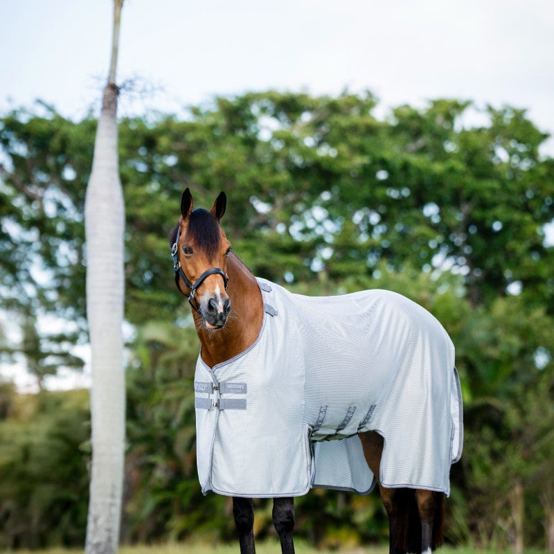Horseware - Amigo Bug Buster fly rug silver/ titanium grey/ silver | - Ohlala