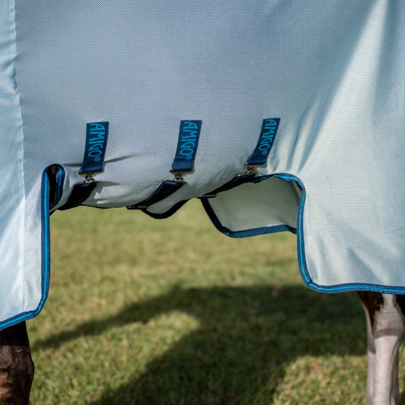 Horseware - Amigo Bug Buster fly rug azure blue/ navy/ electric blue | - Ohlala