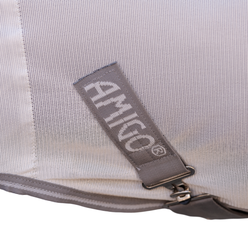 Horseware - Amigo Bug Rug Plus fly cover Small silver/titanium grey/silver