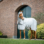 Horseware - Außendecke Amigo Ripstop Hoody silber/ titanium grey/ silber | - Ohlala