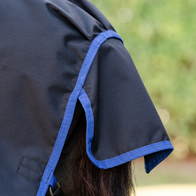 Horseware - Amigo Ripstop Plus Petite Turnout Rug black/ classic blue 0g | - Ohlala