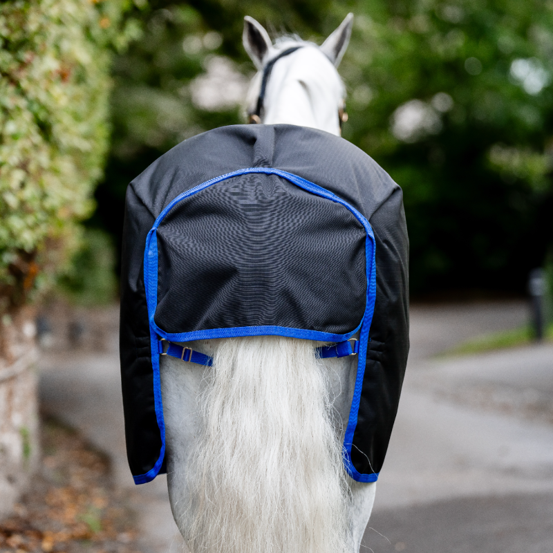 Horseware - Amigo Ripstop Pony Turnout Outdoor Rug black/ classic blue 50g | - Ohlala