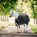 Horseware - Rambo Turnout outdoor rug black/ thunderstorm grey/ silver 0g | - Ohlala