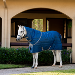 Horseware - Couverture de box Amigo Ripstop Insulator Plus Stable marine/ titanium grey 200g | - Ohlala