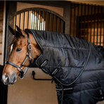 Horseware - Amigo Ripstop Insulator Plus staldeken zwart/ zilver 200g | - Ohlala