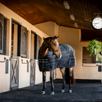 Horseware - Amigo Ripstop Insulator Stable 厩舎用ラグ ブラック/シルバー 350g | - Ohlala
