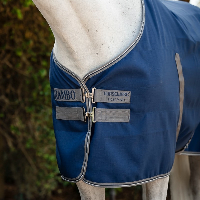 Horseware - Rambo Stable box cover marine/ thunderstorm grey/ silver