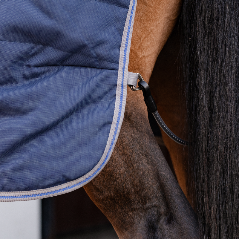 Horseware - Rhino Stable VL Stable Rug navy/ titanium grey/ classic blue 350g | - Ohlala
