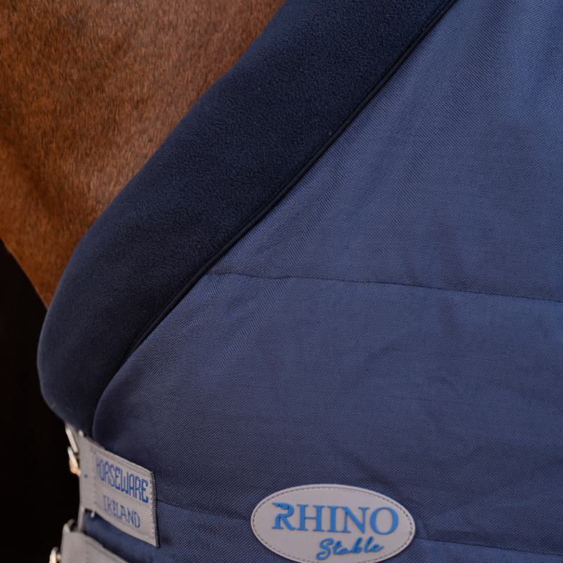 Horseware - Rhino Stable VL Rug navy/ titanium grey/ classic blue 350g | - Ohlala