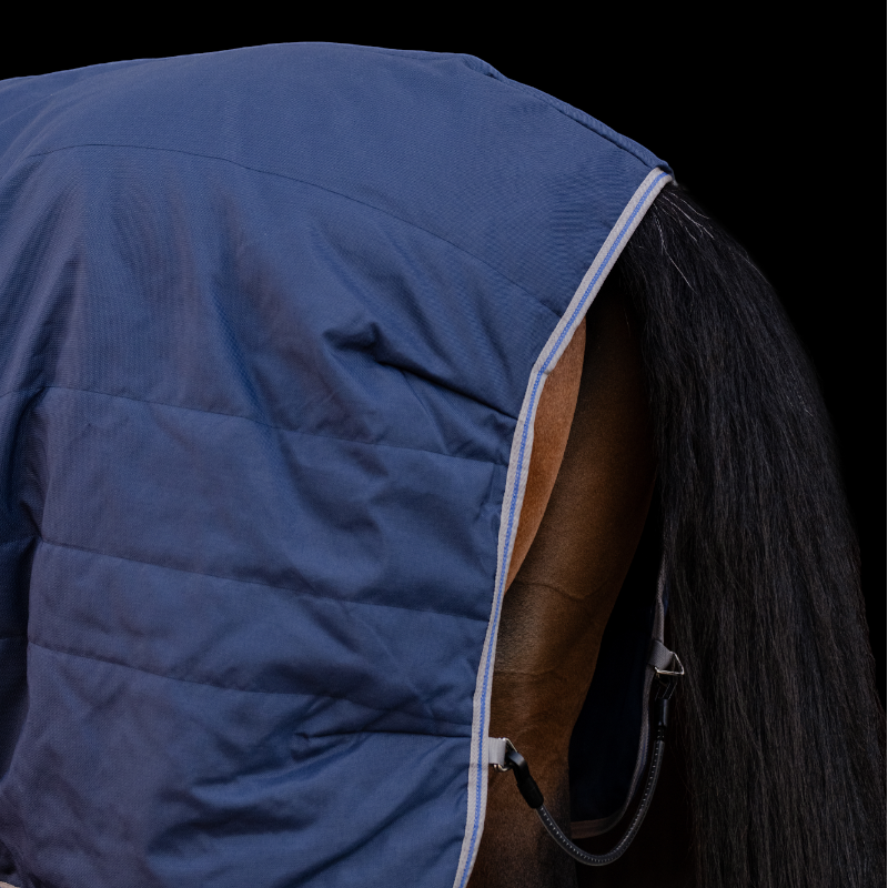 Horseware - Rhino Stable Rug navy/ titanium grey/ classic blue 100g | - Ohlala