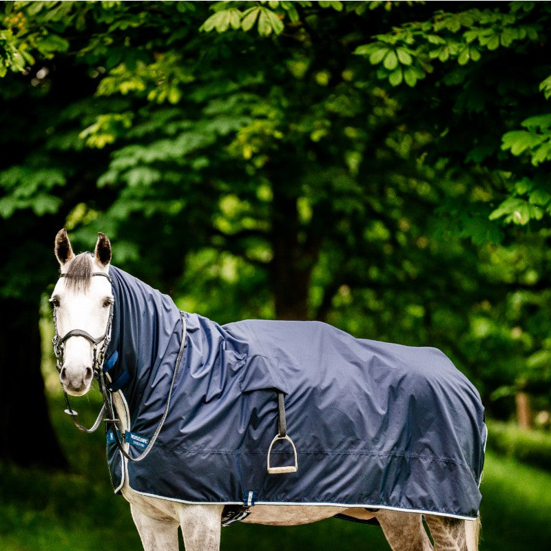 Horseware - Newmarket Rain Witney Turnout Rug Navy | - Ohlala