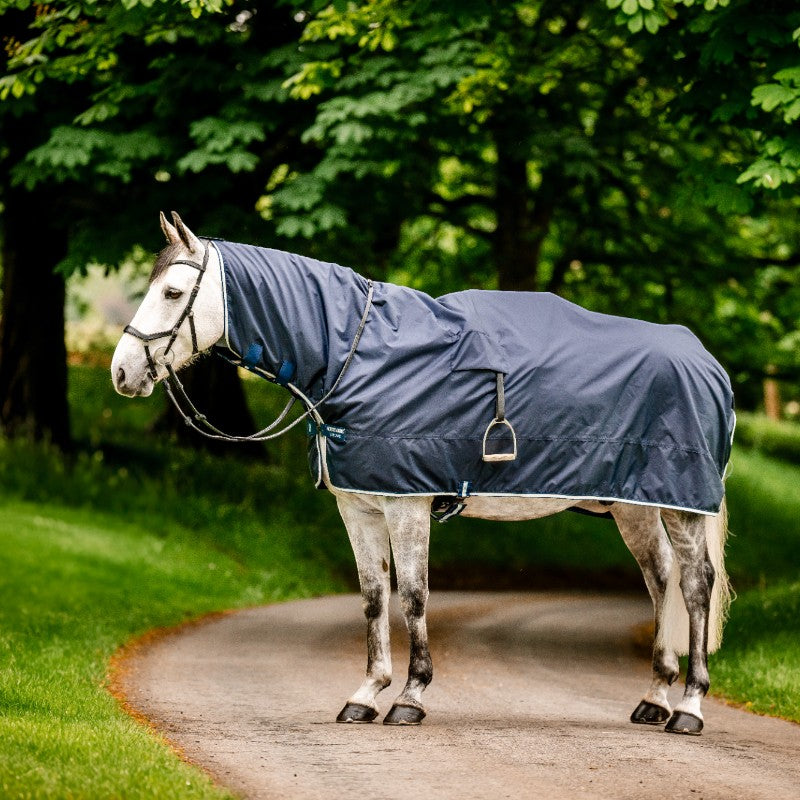 Horseware - Newmarket Rain Witney Turnout Rug Navy | - Ohlala